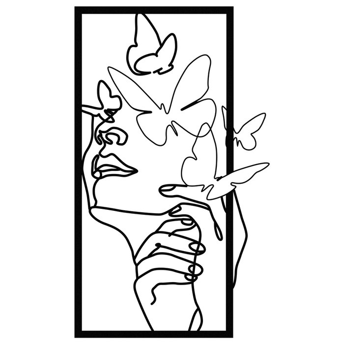 Wallity Butterfly Face Female
